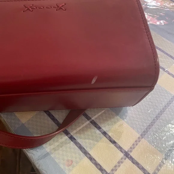 Elizabeth And James Eloise Field Bag Plum Tassle Leather Suede - Picture 11 of 16